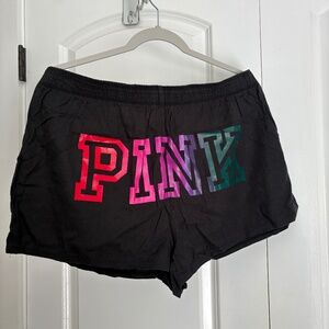 Pink Victoria's Secret Sleep Shorts